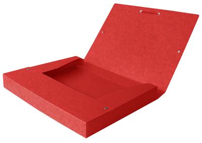 Elastobox Oxford Top File+ A4 40mm rood Elastobox Oxford Top File+ A4 40mm rood