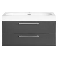 Differnz Somero badmeubel set FSC 80 cm antraciet - thumbnail