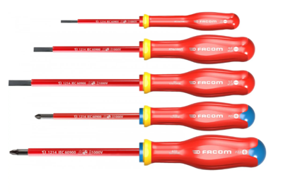 Facom Schroevendraaierset Protwist 5 Delig 1000V - AT5VE.PB - AT5VE.PB Facom Schroevendraaierset Protwist 5 Delig 1000V - AT5VE.PB - AT5VE.PB