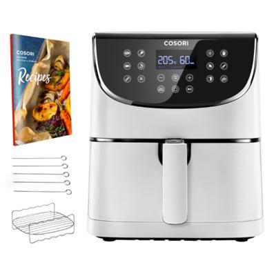 Cosori CP158-AF-RXW Airfryer 5.5 l 1700 W Anti-aanbaklaag, BPA-vrij, Met display, Timerfunctie, Oververhittingsbeveiliging Wit Cosori CP158-AF-RXW Airfryer 5.5 l 1700 W Anti-aanbaklaag, BPA-vrij, Met display, Timerfunctie, Oververhittingsbeveiliging Wit