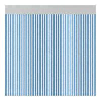 Gordijn Acudam Brescia Deuren Blauw Buitenkant PVC Aluminium 90 x 210 cm - thumbnail