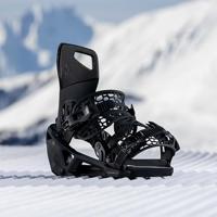 Nidecker Supermatic Snowboardbinding Black S - thumbnail