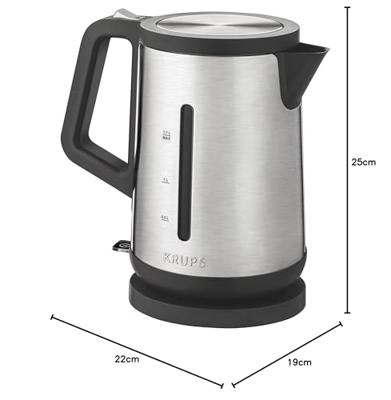Krups BW442D - Waterkoker - 1,7L -RVS - thumbnail