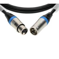 Klotz PD3-3XK22A001.5 AES/DMX kabel 3p XLR F/M zwart/blauw 1.5 meter - thumbnail