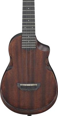 Ibanez AUC14 Open Pore Violin Sunburst concert ukelele met gigbag - thumbnail