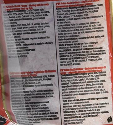 Dynamite Baits Robin Red Pellets 15mm 900 gr