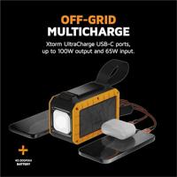 Xtorm Powerbank 100W Rugged 40.000 mAh met zaklamp - thumbnail