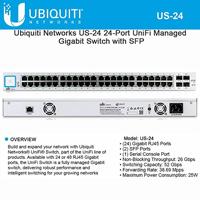 Ubiquiti US-24 Unifi Schakelaar, Wit - thumbnail