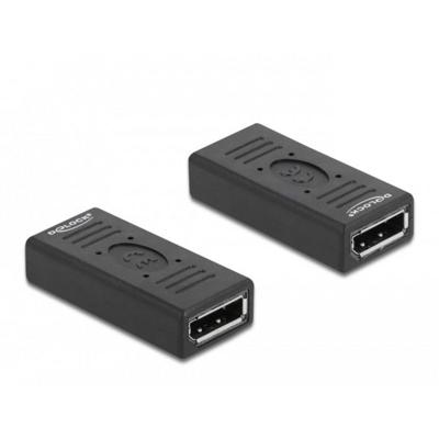 Delock 66643 DisplayPort-kabel DisplayPort Adapter DisplayPort-bus Zwart 4K UHD Delock 66643 DisplayPort-kabel DisplayPort Adapter DisplayPort-bus Zwart 4K UHD