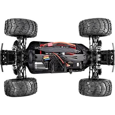 Reely Cimera Zwart Brushless 1:10 RC auto Elektro Monstertruck 4WD 100% RTR 2,4 GHz Incl. accu en lader Reely Cimera Zwart Brushless 1:10 RC auto Elektro Monstertruck 4WD 100% RTR 2,4 GHz Incl. accu en lader