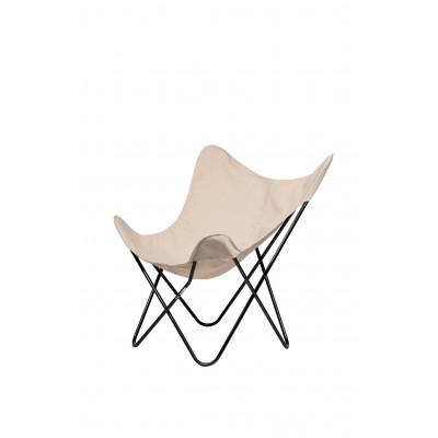 Hoes Vlinderstoel Beige Hoes Vlinderstoel Beige