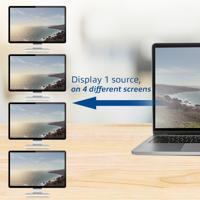 ACT 4 poorts HDMI splitter tot 5m - thumbnail