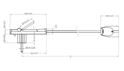 Bachmann 933.011 Stroom Verlengkabel 16 A Wit 3.00 m H05VV-F 3G 1,5 mm²