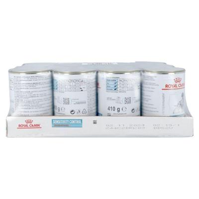 Royal Canin Veterinary Sensitivity Control kip met rijst natvoer hond (paté) 1 tray (12 x 410 g)