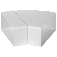 Horizontale bocht 45° - 110x55mm - thumbnail