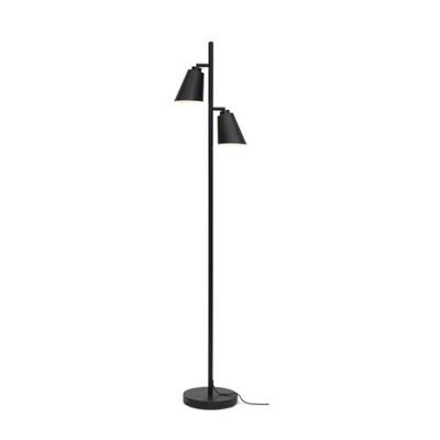its about RoMi Vloerlamp 'Bremen' 2-lamps, kleur Zwart