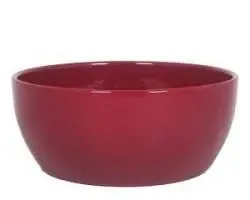 Floran bloempot boule 26x14 cm wijnrood