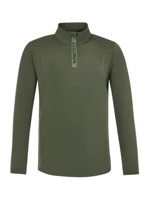 Protest Rewill 1/4 Zip Pully Heren Thyme XXL