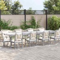 Doorzichtig zeildoek met zeilringen 3x6 m PVC - thumbnail