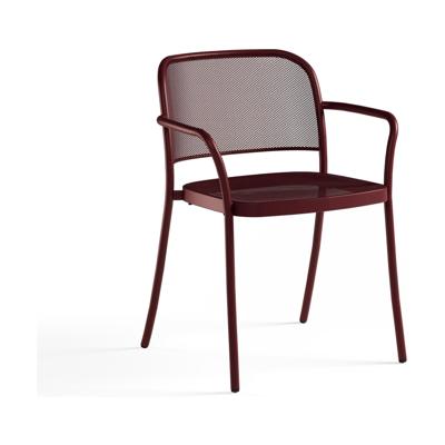 EMU Café tuinstoel met arm intense red