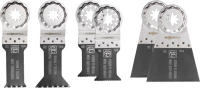 Fein multimaster zaagbladen - starlock plus - Best of E-Cut - set à 6 stuks Fein multimaster zaagbladen - starlock plus - Best of E-Cut - set à 6 stuks