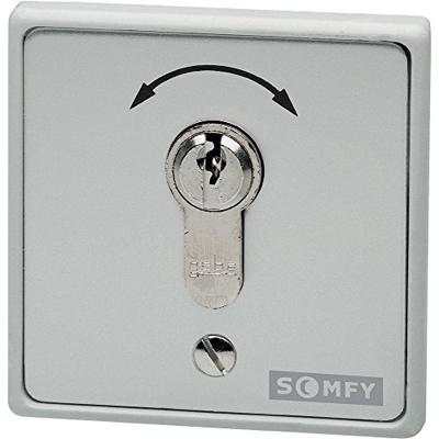 Somfy 1871148 Deuraandrijving sleuteltoets Inbouw (in muur), Opbouw (op muur)