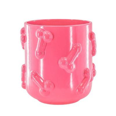 Housevitamin bloempot dick roze 17,5 cm | 8 stuks