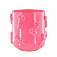 Housevitamin bloempot dick roze 17,5 cm | 8 stuks - thumbnail