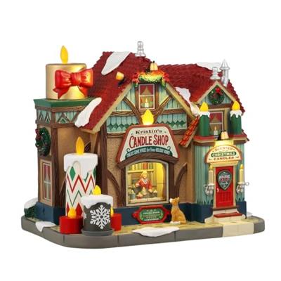 Kristin's Candle Shop 20x26x27 cm Kersthuisje LEMAX - Lemax