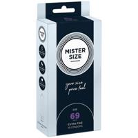 MISTER SIZE 69mm - Ruimere XXXL Condooms Ultradun 10 stuks - thumbnail