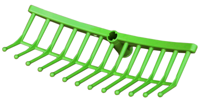 Voerhark kunststof groen