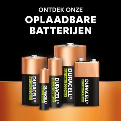 Duracell PreCharged Oplaadbare D batterij (mono) NiMH 3000 mAh 1.2 V 2 stuk(s) - thumbnail