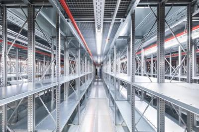 LEDVANCE Damp Proof LED-lamp voor vochtige ruimte LED LED vast ingebouwd 32 W Koudwit, Daglichtwit Grijs