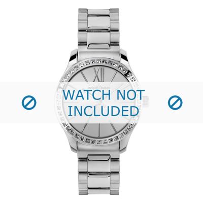 Jacques Lemans horlogeband 1-1841F Staal Zilver Jacques Lemans horlogeband 1-1841F Staal Zilver