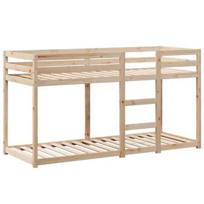 Stapelbedframe zonder matras massief grenenhout 90x190 cm Stapelbedframe zonder matras massief grenenhout 90x190 cm
