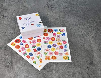 Avery AV-54304 Papieretiket Z-design Creative Pakje A 3 Vel Bloempjes