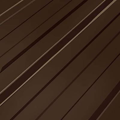 12 st Dakpanelen gegalvaniseerd staal bruin - thumbnail