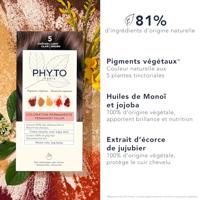 Phyto Phytocolor Permanent Color 5 Châtain clair Haarverf 112 ml - thumbnail
