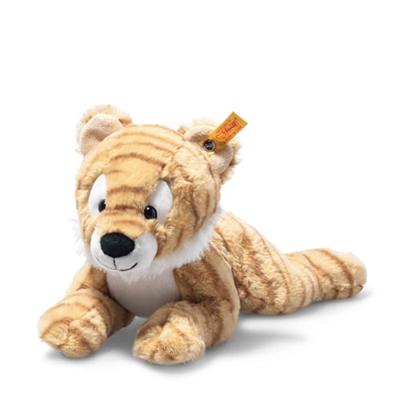 Tijgerknuffel 30 cm voor kinderen TONI STEIFF beige, gestreept