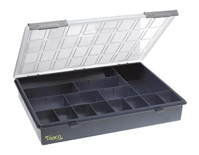 raaco Assorter 4-15 Assortimentsdoos (l x b x h) 338 x 260 x 57 mm Aantal vakken: 15 Vaste onderverdeling Inhoud 1 stuk(s) raaco Assorter 4-15 Assortimentsdoos (l x b x h) 338 x 260 x 57 mm Aantal vakken: 15 Vaste onderverdeling Inhoud 1 stuk(s)