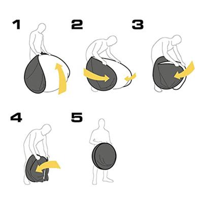 Bresser BR-FB612 opvouwbare achtergrond 150x200cm - thumbnail