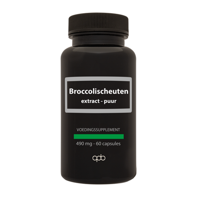 APB Holland Broccolischeuten extract puur forte 490mg 60 Vegetarische capsules APB Holland Broccolischeuten extract puur forte 490mg 60 Vegetarische capsules