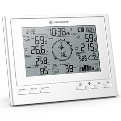 BRESSER extra basisstation voor 7003100 ClimateScout-weerstation (wit)