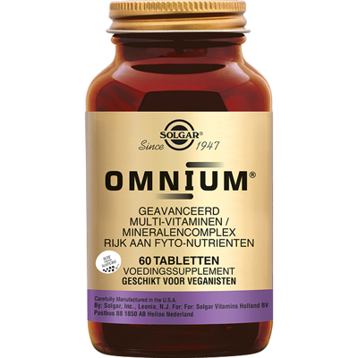 Solgar Omnium® Multivitamine Tabletten Solgar Omnium® Multivitamine Tabletten