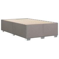 Boxspring met matras stof taupe 120x190 cm - thumbnail