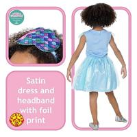 Gabby's Dollhouse Kostuum Mercat Jurkje 3-5 Jaar Blauw - thumbnail