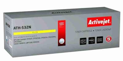 Activejet ATH-532N (vervanging HP 304A CC532A, Canon CRG-718Y; Supreme; 3200 pagina's; geel)