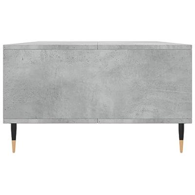 Salontafel 104x60x35 cm bewerkt hout betongrijs