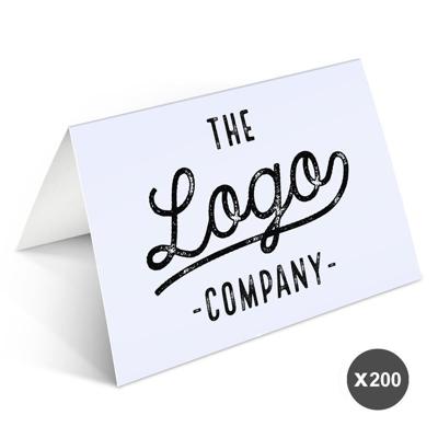 Zakelijke wenskaarten met foto - 200 dubbele kaarten Zakelijke wenskaarten met foto - 200 dubbele kaarten