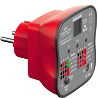 Benning SDT 1 Stopcontacttester CAT III 300 V LED, LCD - thumbnail